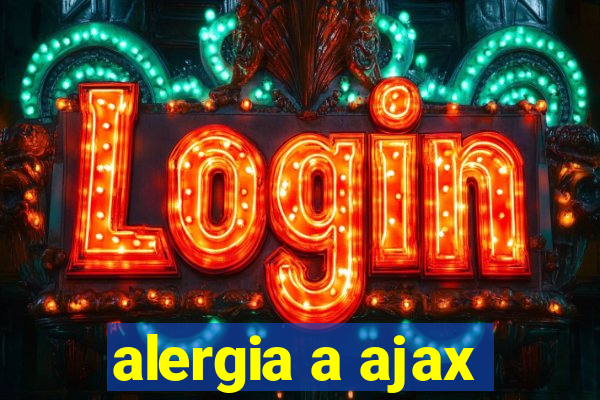 alergia a ajax